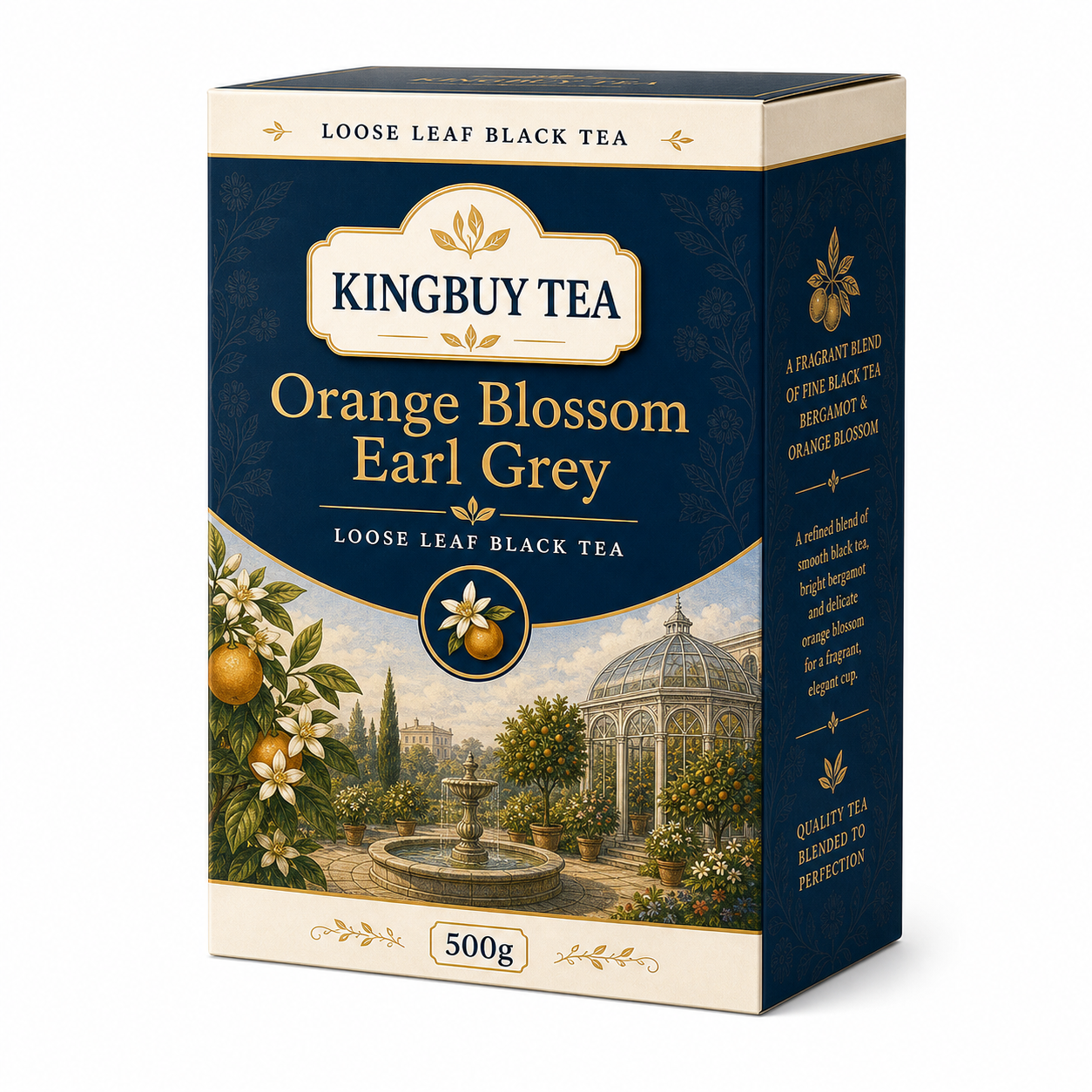 KINGBUY TEA Orange Blossom Earl Grey